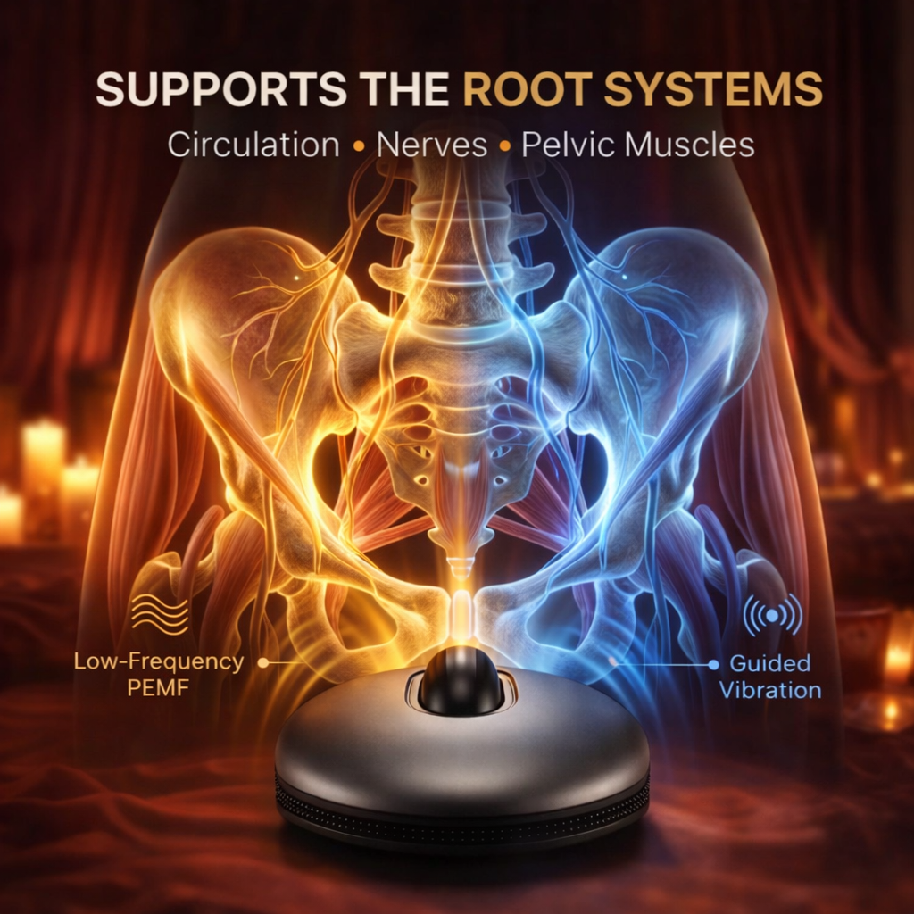 Pelvic Floor Muscle Trainer, for Men & Women, Easy Maintenance, Comfortable Seat Cushion Hip Strengthening Device Adjustable