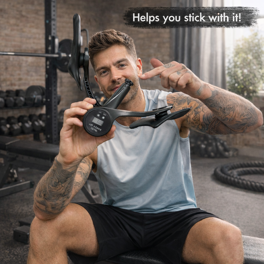 Digital counter hip leg trainer pelvic floor muscle strength adjustable leg exerciser internal thigh fitness equipment