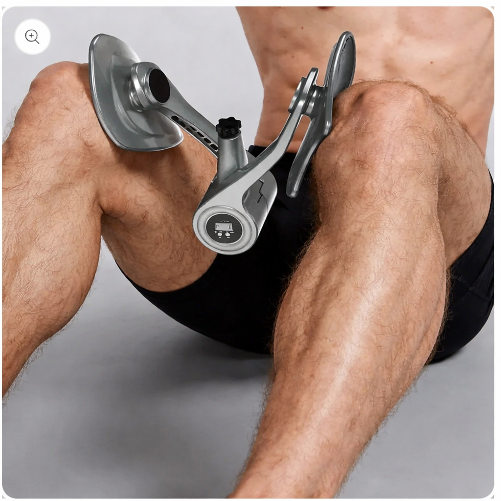 Digital counter hip leg trainer pelvic floor muscle strength adjustable leg exerciser internal thigh fitness equipment